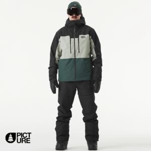 PICTURE-MVT0525-OBJECT JACKET-VESTE DE SKI-HOMME-C BLACK PONDEROSA PINE-NOIR