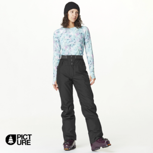 PICTURE-WPT0122-EXA PANTS-PANTALON DE SKI-FEMME-E BLACK-NOIR