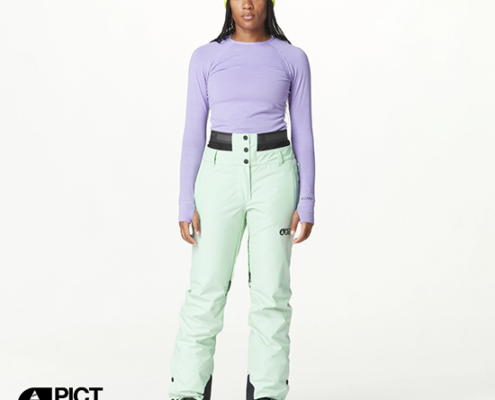 PICTURE-WPT0122-EXA PANTS-PANTALON DE SKI-FEMME-H SILT GREEN-VERT