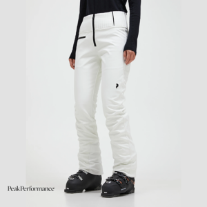 PEAK PERFORMANCE-HIGH STRETCH PANTS-PANTALON DE SKI-FEMME-OFFWHITE-BLANC