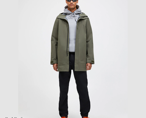 PEAK PERFORMANCE-G79712030-M CLOUDBURST 2.5L SHELL COAT-MANTEAU IMPERMÉABLE-HOMME PINE NEEDLE-VERT