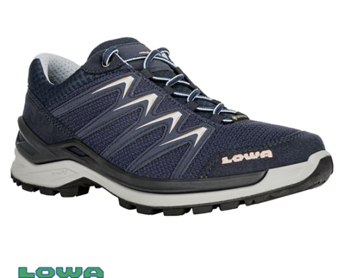 LOWA-L3217096959-INNOX PRO GTX LO WS-CHAUSSURES DE RANDONNÉE BASSES-FEMME-NAVY SALMON-MARINE