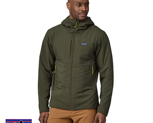 PATAGONIA-84367-M'S NANO AIR HOODY VESTE CHAUDE À CAPUCHE-HOMME-PNGR PINE NEEDLE GREEN-VERT