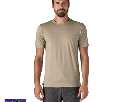 PATAGONIA-44575-M'S CAP COOL MERINO-SBDY SEABIRD GREY-BEIGE