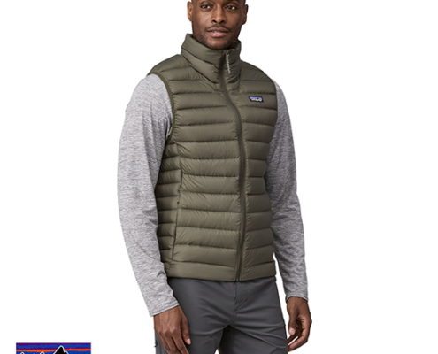 PATAGONIA-84623-MEN'S DOWN SWEATER VEST-DOUDOUNE SANS MANCHE-HOMME-PNGR PINE PINE NEEDLE GREEN-VERT-FACE
