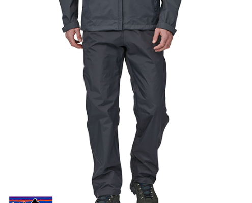 PATAGONIA-85266-M'S TORRENTSHELL 3L RAIN JKT-PANTALON IMPERMÉABLE-BLK BLACK-NOIR