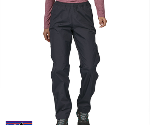PATAGONIA-85281-W'S TORRENTSHELL 3L RAIN PANTS-PANTALON IMPERMEABLE-FEMME-BLK BLACK-NOIR