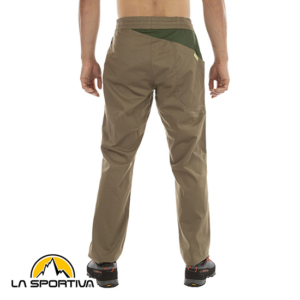 LA SPORTIVA-N65731711-PURE PANT M-PANTALON D'ESCALADE-HOMME-FOREST TURTLE-VERT-ARRIERE