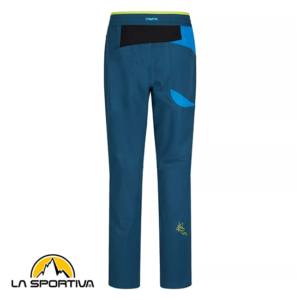 LA SPORTIVA-N69639634-FUENTE PANT-PANTALON D'ESCALADE-HOMME-BLUE STORM-BLEU-ARRIERE