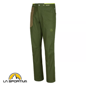 LA SPORTIVA-N69711731-FUENTE PANT-PANTALON D'ESCALDE-HOMME-FOREST TURTLE-VERT