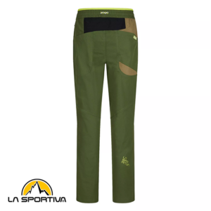 LA SPORTIVA-N69711731-FUENTE PANT-PANTALON D'ESCALDE-HOMME-FOREST TURTLE-VERT-ARRIERE