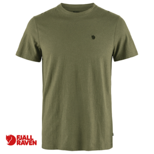 FJALL RAVEN-12600215-HEMP BLEND T-SHIRT-TEE-SHIRT DE RANDONNÉÉE-HOMME-620 GREEN-VERT