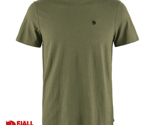FJALL RAVEN-12600215-HEMP BLEND T-SHIRT-TEE-SHIRT DE RANDONNÉÉE-HOMME-620 GREEN-VERT