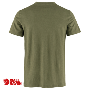 FJALL RAVEN-12600215-HEMP BLEND T-SHIRT-TEE-SHIRT DE RANDONNÉÉE-HOMME-620 GREEN-VERT-ARRIERE