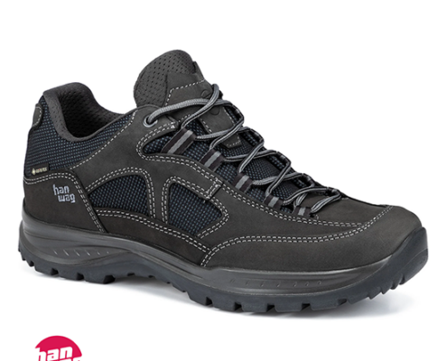 HAN WAG-201600-GRISTONE II WIDE GTX-CHAUSSURES DE RANDONNÉE-HOMME-064012 ASPHALT BLACK-GRIS