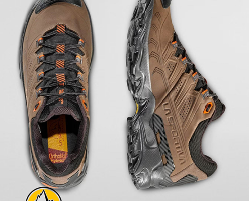 LA SPORTIVA-34F803208-ULTRA RAPTOR II LEATHER GTX-CHAUSSRES DE RANDONNÉE-HOMME-COFFEE HAWAIIAN SUN-MARRON