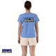 PATAGONIA-37567-W'S P-6 LOGO RESPONSIBILI-TEE-TEE SHIRT FEMME-ABNB ABUNDANT BLUE-BLEU-ARRIERE