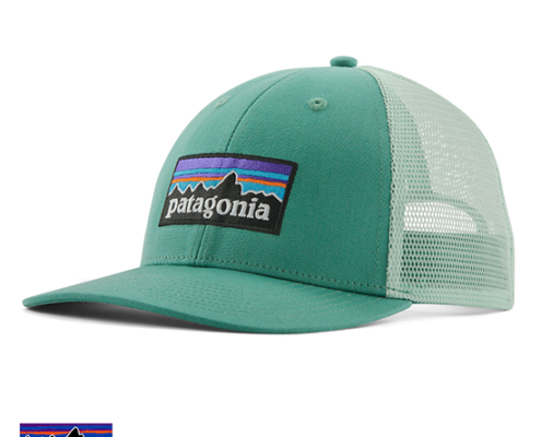 PATAGONIA-38283-P6 LOGO LORPO TRUCKER HAT-CASQUETTE-HTLG GREEN HEARTLEAFGREEN-VERT