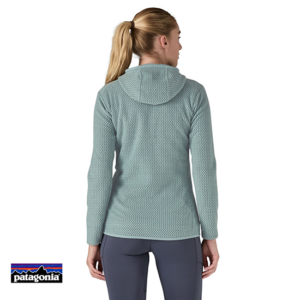 PATAGONIA-40260-R1 AIR FULL ZIP POLAIRE A CAPUCHE-TMBL THERMAL BLUE-BLEU-DOS