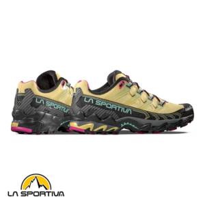 LA SPORTIVA-46O110999-ULTRA RAPTOR II WOMAN-CHAUSSURES DE RANDONNÉE-FEMME-BANANA BLACK-JAUNE-VUE