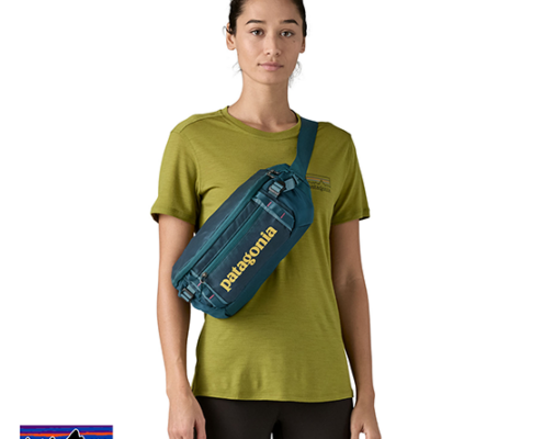 PATAGONIA-49282-BLACK HOLE WAIST 5L-BANANE-TDT TIDAL TEAL-BLEU-DEVANT