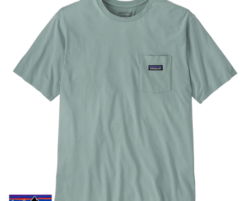 PATAGONIA-53255-M'S DAILY POCKET-TEE SHIRT-HOMME-TMBL THERMAL BLUE-BLEU