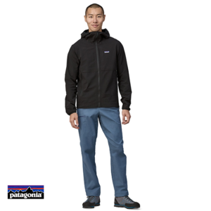 PATAGONIA-83578-MEN'S R1 TECHFACE HOODY-VESTE À CAPUCHE-HOMME-BLK BLACK-NOIR