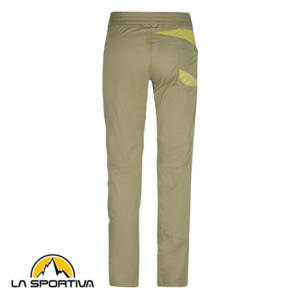 LA SPORTIVA-O61730728-TEMPLE PANT W-PANTALON D'ESCALA DE-FEMME-TEA GREEN BANANA-VERT-ARRIERE