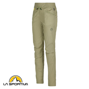 LA SPORTIVA-O61730728-TEMPLE PANT W-PANTALON D'ESCALA DE-FEMME-TEA GREEN BANANA-VERT