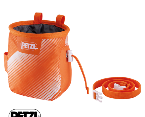 PETZL-S039BB-SAKA-SAC À MAGNÉSIE-ORANGE