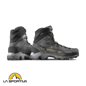 LA SPORTIVA-ZFHS100G00E2-AEQUILIBRIUM HIKE GTX-CHAUSSURES DE RANDONNÉE-CARBON JUNGLE-GRIS-VUE