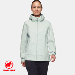 MAMMUT-1010-31390-DUCAN GUIDE HS HOODED JACKET-VESTE IMPERMÉABLE-FEMME-1288 SILVER SADE-VERT