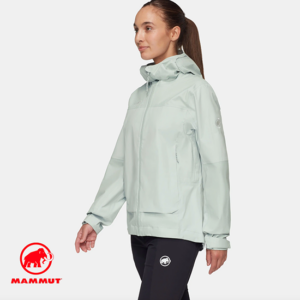 MAMMUT-1010-31390-DUCAN GUIDE HS HOODED JACKET-VESTE IMPERMÉABLE-FEMME-1288 SILVER SADE-VERT-CÔTÉ