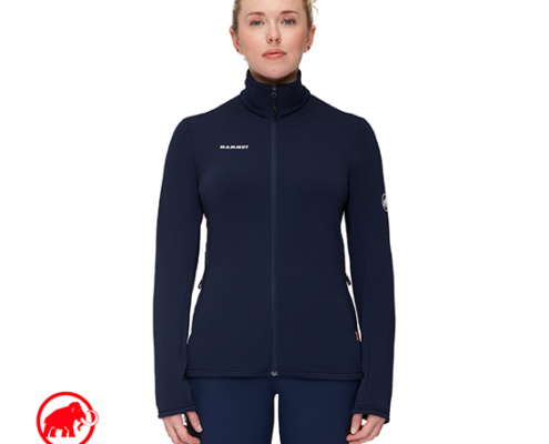 MAMMUT-1014-04430-ACONCAGUA LIGHT ML JACKET-VESTE DE RANDONNÉE POLAIRE-FEMME-5118 MARINE