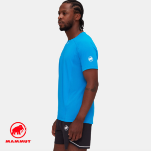 MAMMUT-1017-05000-AENERGY FL TEE SHIRT-HOMME-50589 GLACIER BLUE-BLEU-CÔTÉ