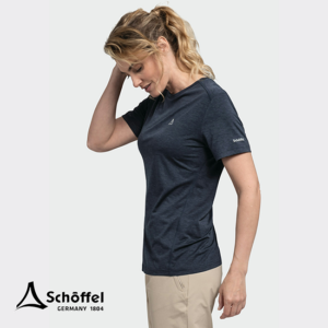 SCHOFFEL-13531-CIRC TEE-SHIRT TAURON L-TEE SHIRT-FEMME-8820 NAVY-BLEU-CÔTÉ
