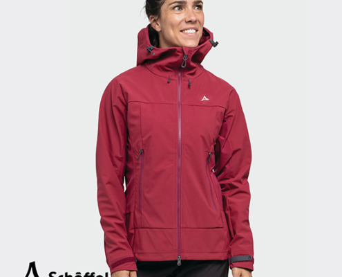 SCHOFFEL-13657-MUNTAIN SOFTSHELL JACKET STYLE BLAUEIS-VESTE SOFTSHELL-3750 ROT-ROSE