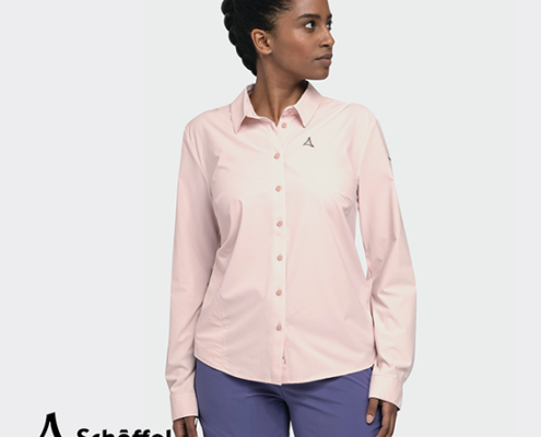 SCHOFFEL-13693-HIKKING BLOUSE STYLE DUNAJEC-CHEMISE MANCHES LONGUES-FEMME-3605-ROSE
