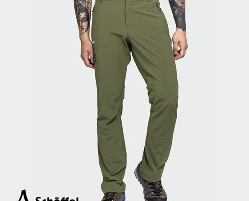 SCHOFFEL-22800-PANTS FOLKSTONE-PANTALON DE RANDONNÉE-HOMME-6737-VERT