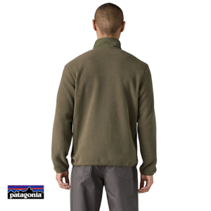 PATAGONIA-22991-M'S SYNCHILLA FLEECE JACKET-VESTE POLAIRE HOMME-BSNG BASIN GREEN-VERT-DOS