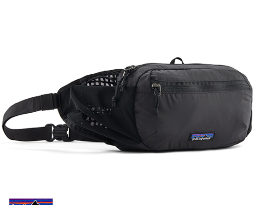 PATAGONIA-49021-TERRAVIA HIP PACK 5L-SAC BANANE-BLK BLACK-NOIR