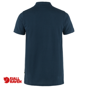 FJALL RAVEN-81511-OVIK POLO SHIRT-POLO-HOMME-560 NAVY-MARINE-DOS