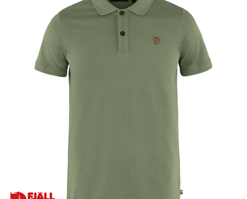 FJALL RAVEN-81511-OVIK POLO SHIRT-POLO-HOMME-620 GREEN-VERT