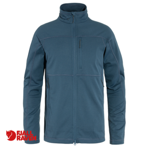 FJALL RAVEN-86971-ABISKO LITE FLEECE JACKET-POLAIRE ZIPPÉE-HOMME-534 INDIGO BLUE-BLEU