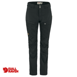 FJALL RAVEN-89827-ABISKO MIDSUMMER TROUSERS-PANTALON DE RANDONNÉE-FEMME-550 BLACK-NOIR