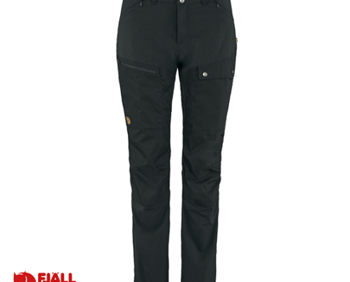 FJALL RAVEN-89827-ABISKO MIDSUMMER TROUSERS-PANTALON DE RANDONNÉE-FEMME-550 BLACK-NOIR