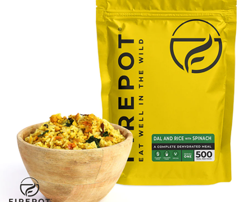 FIREPOT-FP2005-RY-DAL ET RIZ AUX EPINARDS-PLAT HYOPHILISÉ