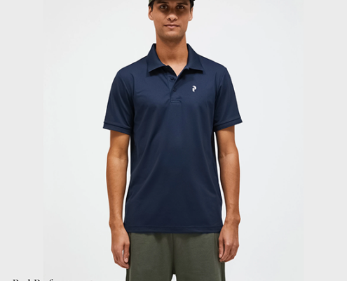 PEAK PERFORMANCE-G79491020-VESPAR POLO-HOMME-SALUTE BLUE-BLEU