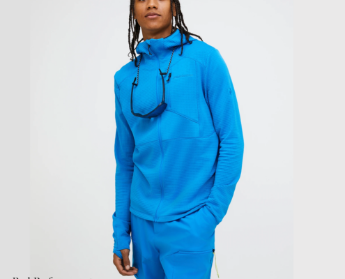 PEAK PERFORMANCE-G80169040-TRAIL POLARTEC® POWER GRID™ ZIP HOOD-VESTE POLAIRE À CAPUCHE-HOMME-BRILLIANT BLUE-BLEU