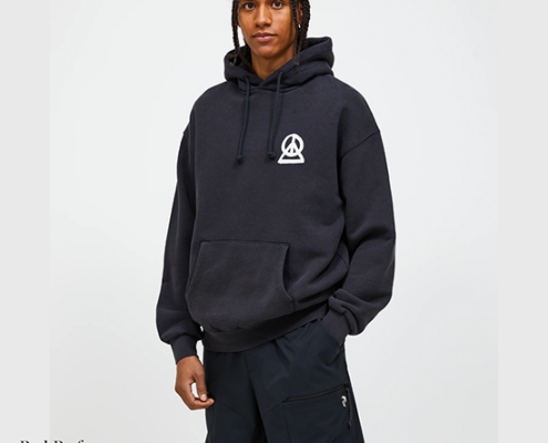 PEAK PERFORMANCE-G80638010-GRAPHIC HOOD-SWEAT À ,CAPUCHE-HOMME-BLACK-NOIR-FACE